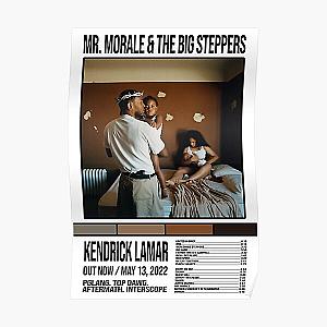 art poster Mr. Morale &amp; the Big Steppers - Kendrick Lamar Poster RB1312