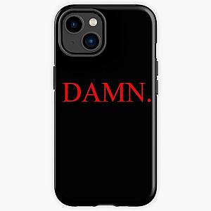 DAMN. - Kendrick Lamar - Red/Black iPhone Tough Case RB1312