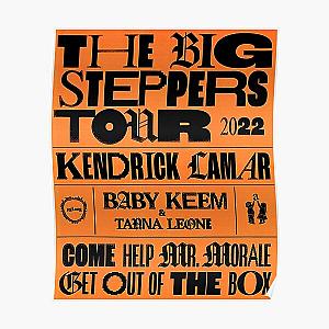 Kendrick Lamar Big Steppers tour 2022 masmei Poster RB1312