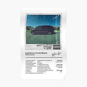 Kendrick Lamar - good kid, m.A.A.d city (Deluxe) - Album Art Poster RB1312