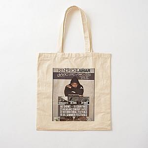 GOOD KID MAAD CITY WORLD TOUR 2013 CONCERT vintage Kendrick Lamar Graphic Cotton Tote Bag RB1312