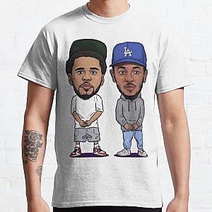 Kendrick Lamar T-shirts - KENDRICK LAMAR &amp; J.COLE Classic T-Shirt