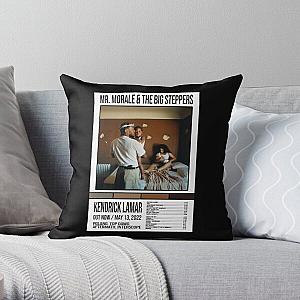 art poster Mr. Morale _amp_ the Big Steppers - Kendrick Lamar Throw Pillow RB1312