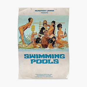 Kendrick Lamar Swimming Pools Retro Music Poster RB1312